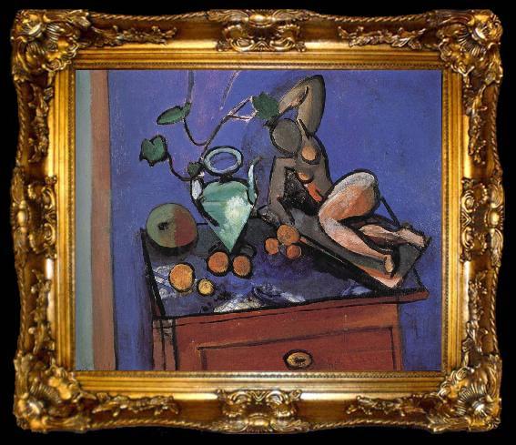 framed  Henri Matisse Vases and sculpture, ta009-2